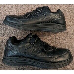 New Balance 577v1 Black Hook & Loop Sneakers Men's 12.5 4E Exta Wide